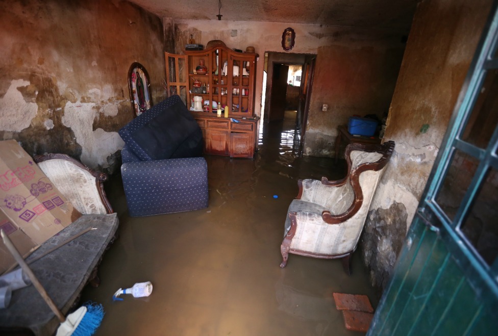 Realizan censo para cuantificar daños tras lluvia en Las Pintas 