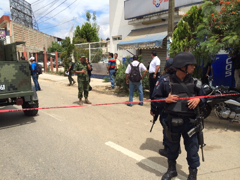 La policía implementó un operativo en la zona