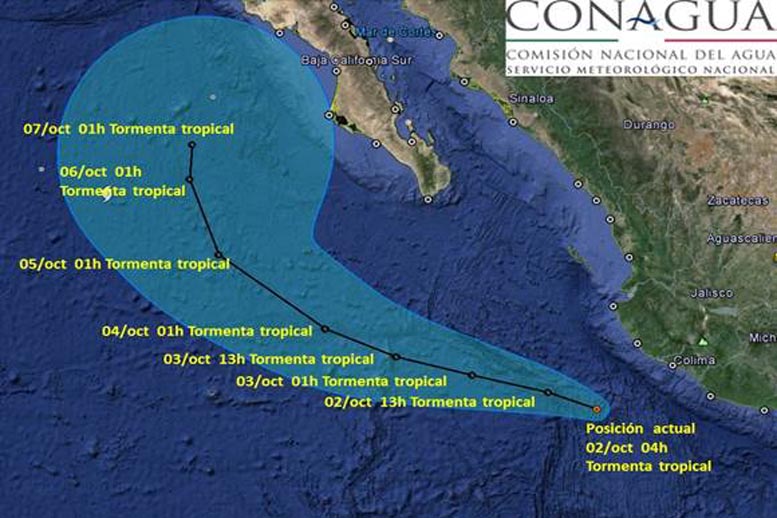 La ruta de la tormenta. 