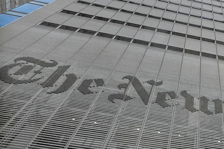 La sede del periódico neoyorquino.
