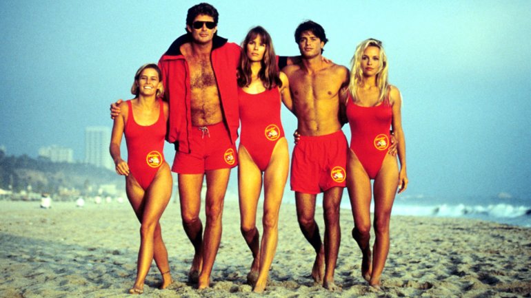 Baywatch tuvo gran éxito en los años 90. 