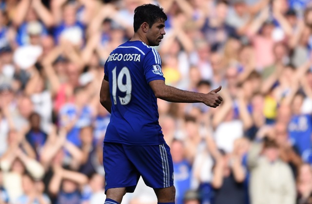 Diego Costa, delantero de la selección española