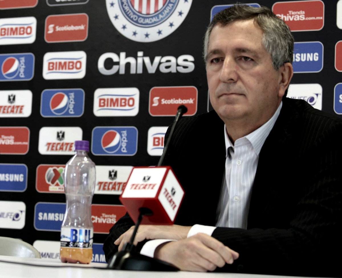 Jorge Vergara, propietario de Chivas 