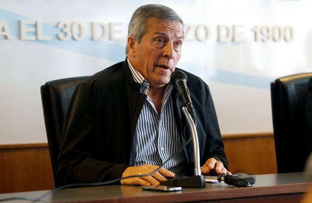 Oscar Washington Tabarez, seleccionador uruguayo