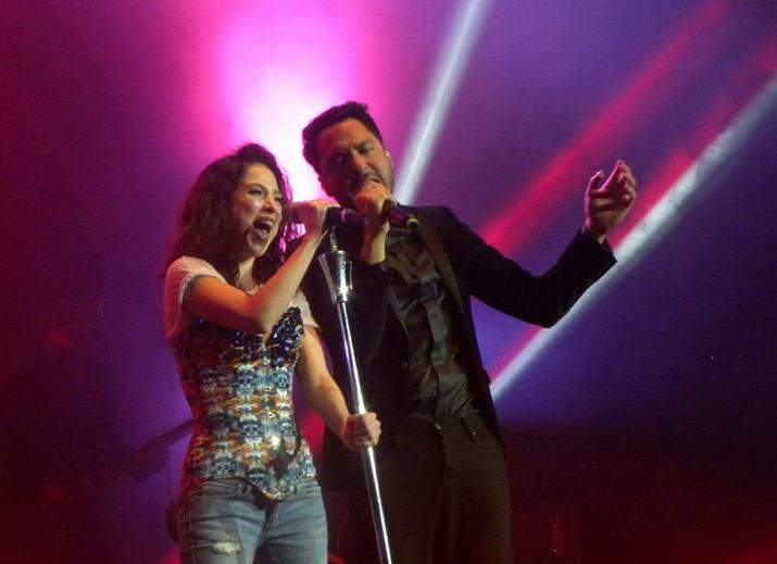 Rodrigo Dávila y Paty Cantú unieron sus voces. 