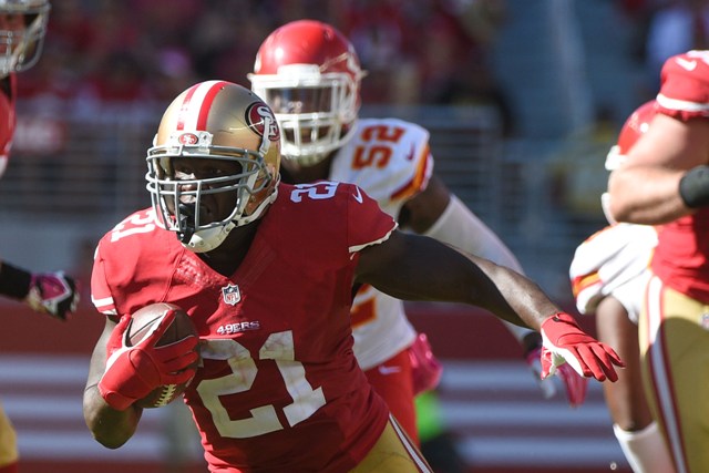 Frank Gore, corredor de los 49ers
