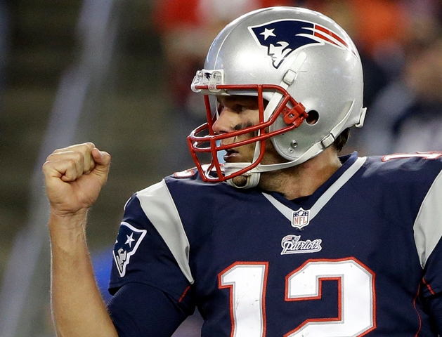 Tom Brady, quarterback de los Patriotas