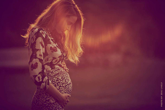 Con esta foto Blake Lively  dio a conocer su embarazo. 