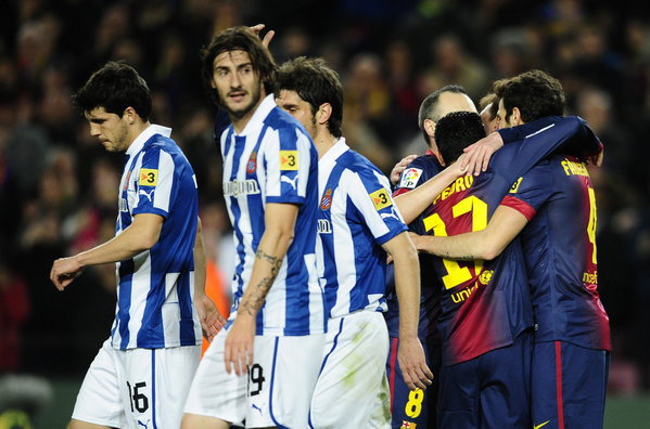 Barcelona y Espanyol quedarían fuera de la liga española 