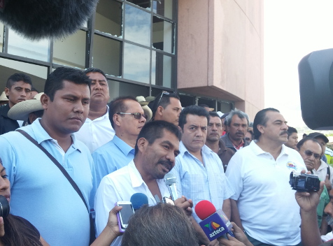 Burno Plácido informó que van desarmados a Iguala