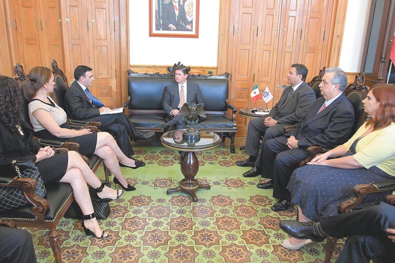  Integrantes del organismo público local se reunieron con funcionarios del Estado.