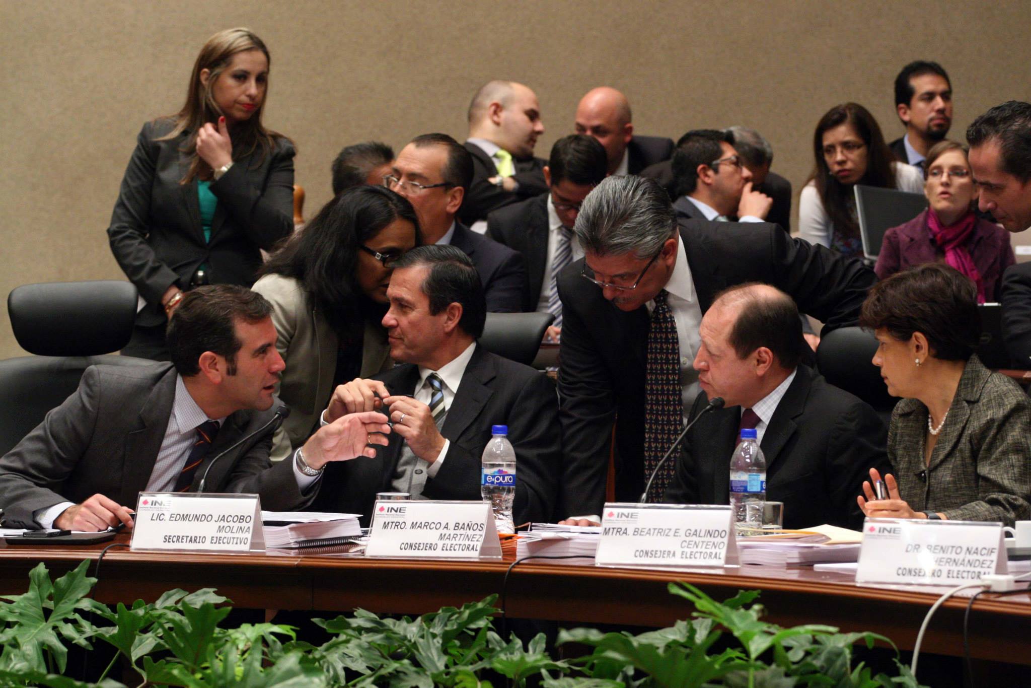 Tercera sesión extraordinaria del Consejo General del INE.