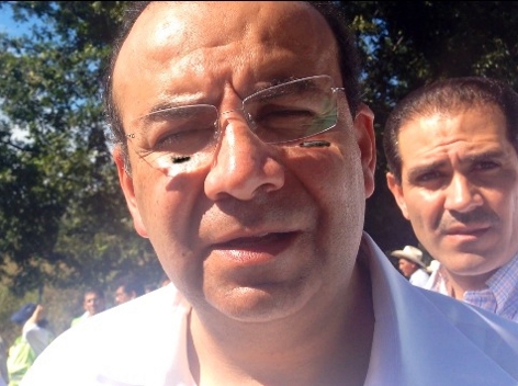 El Secretario del Trabajo y Previsión Social, Alfonso Navarrete Prida.