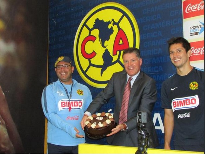 Antonio Mohamed, Ricardo Peláez y Jesús Molina 