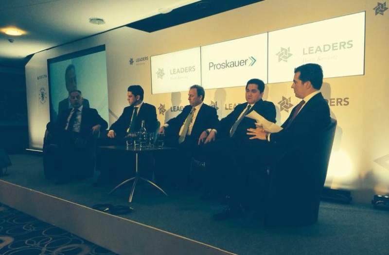 La Cumbre de Líderes del Negocio deportivo 2014, con sede en Stamford Bridge, Inglaterra