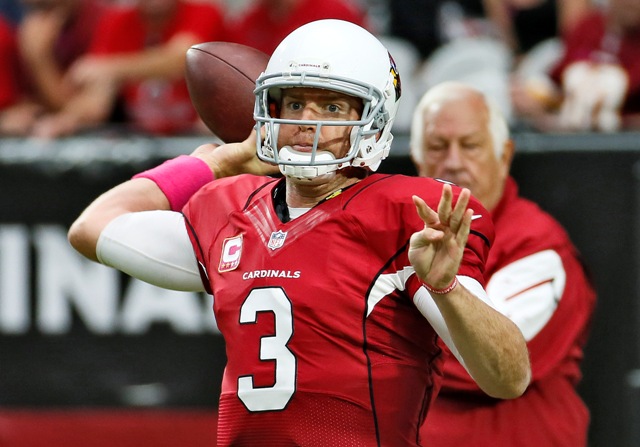 Carson Palmer, quarterback de los Cardenales de Arizona