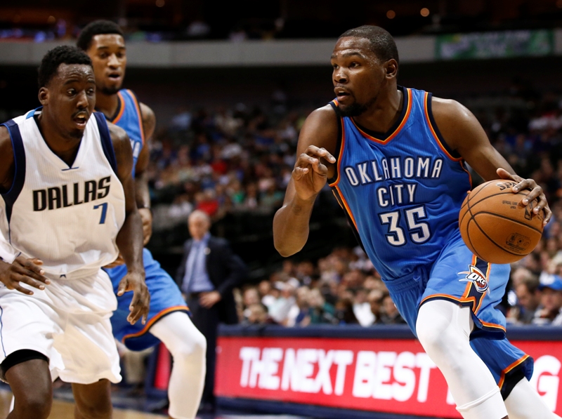 Durant estará fuera de actividad