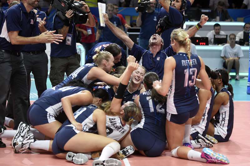 Estados Unidos ganó por primera vez el Mundial femenino de voleibol