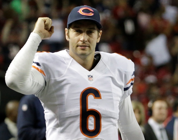Jay Cutler, quarterback de los Osos de Chicago