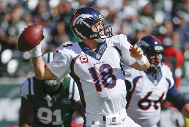 Peyton Manning, quarterback de los Broncos de Denver