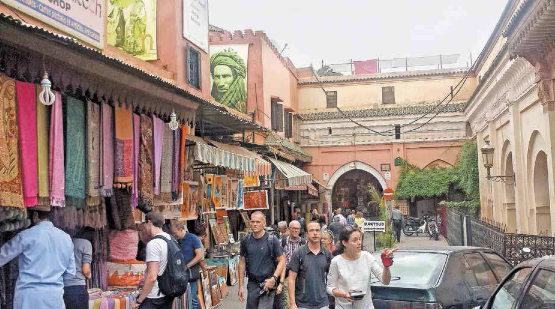 Un mercado en Marruecos 