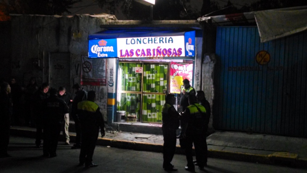Se presentaron unidades de la Secretaría de Seguridad Ciudadana (SSC) y de la policía municipal para resguardar el lugar.