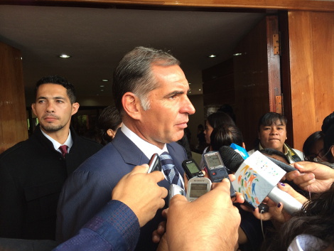 El gobernador de Oaxaca, Gabino Cué.