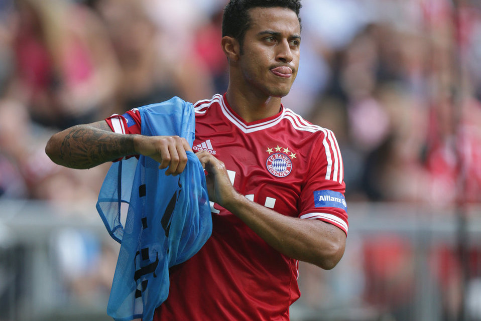 Thiago Alcántara, jugador del Bayern Munich 