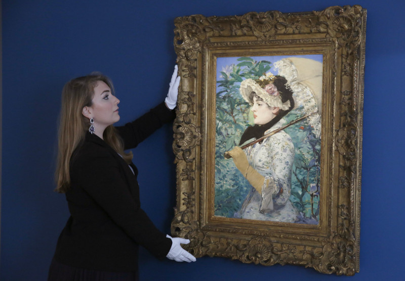 "Le printemps", de Edouard Manet, data de 1881.
