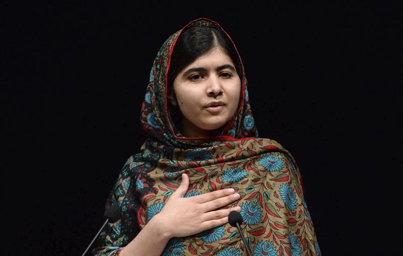 La adolescente paquistaní Malala, un símbolo mundial de la lucha por el derecho a la educación de las niñas
