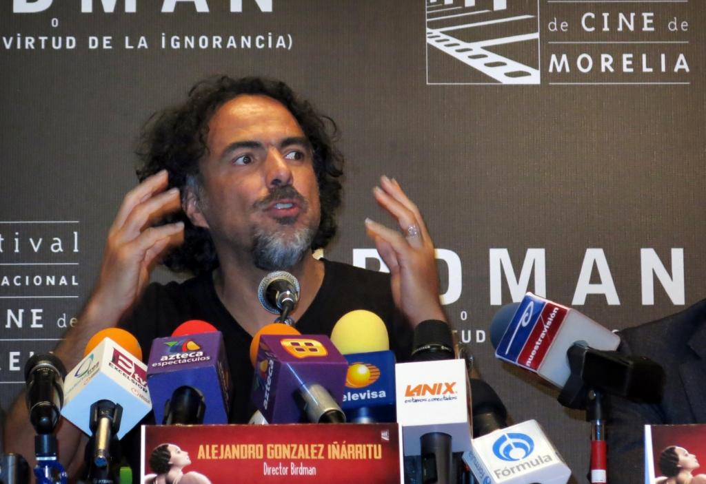 El director mexicano durante el Festival Internacional de Cine en Morelia