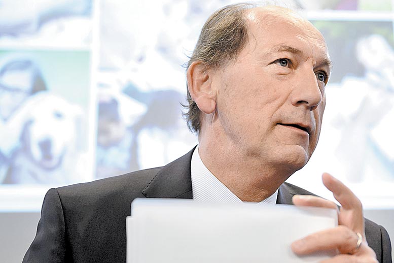 El presidente ejecutivo de la compañía.