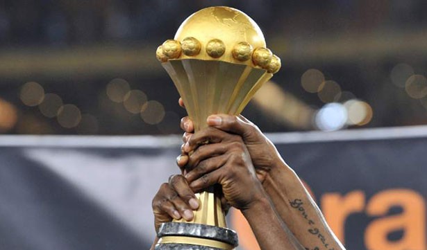 El trofeo de la Copa Africana 