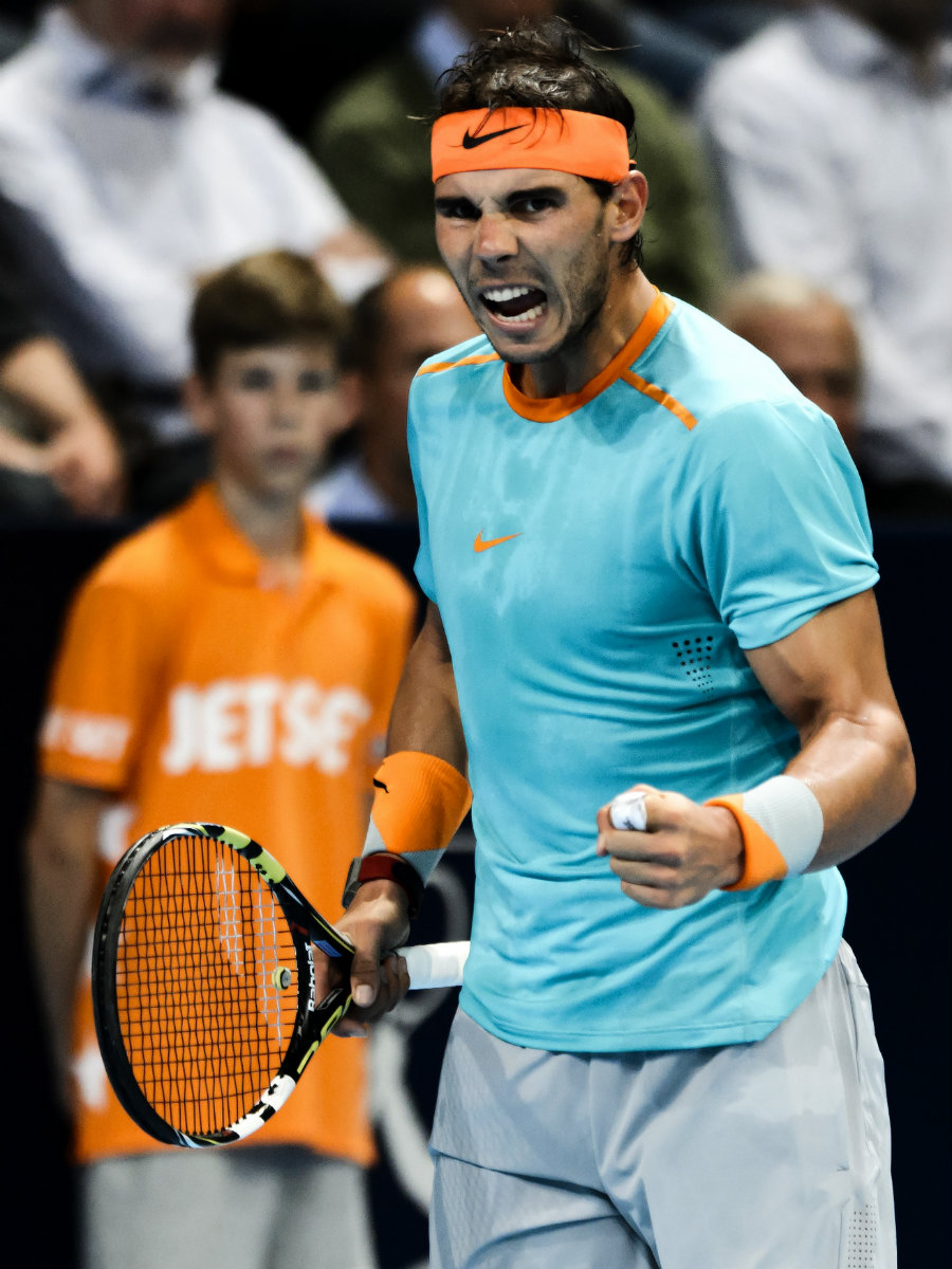 Rafael Nadal frente a Simone Bolelli