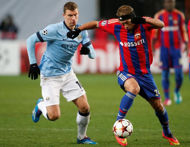 CSKA Moscú y Manchester City empataron en Rusia