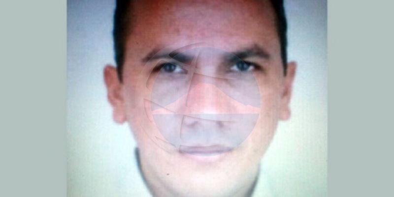 El narcotraficante colombiano "Marquitos Figueroa", en un cartel de la policía colombiana