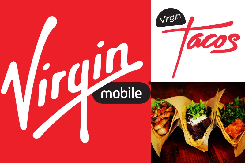 Virgin Mobile negó tener alguna relación con Virgin Tacos.