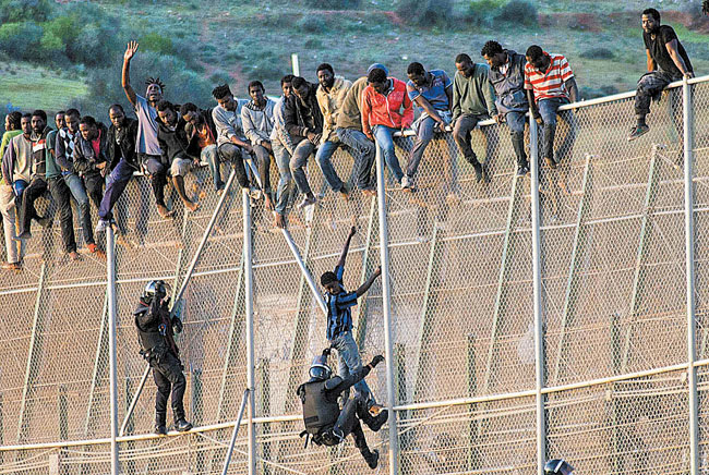 El “circo mediático” y la polémica valla de Melilla. 