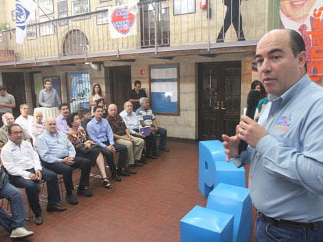 José Alfredo Pérez Bernal, líder panista estatal