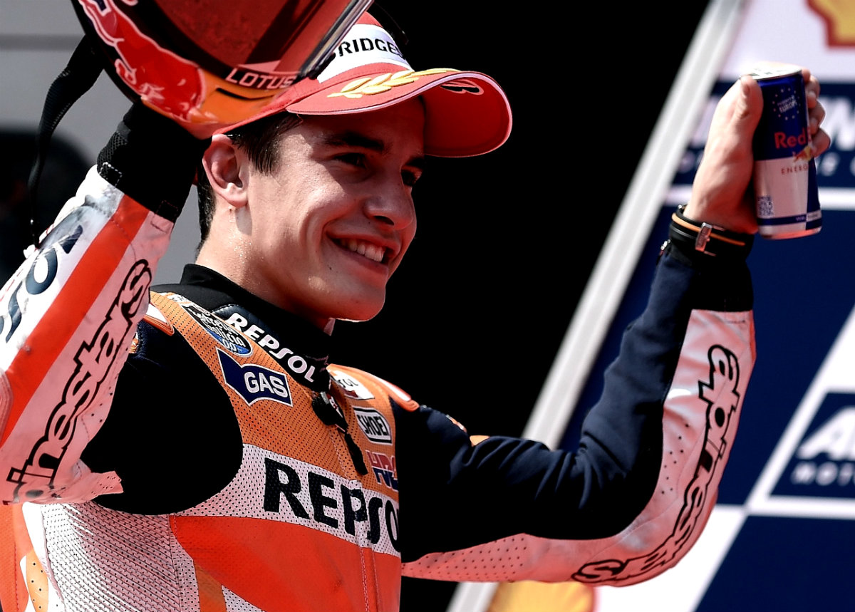 Marc Márquez (Honda), ya campeón mundial de MotoGP