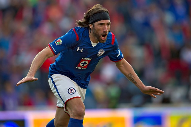 Mariano Pavone, delantero del Cruz Azul