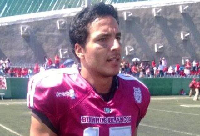 Rafael Gómez Galván, quarterback de Burros Blancos del IPN