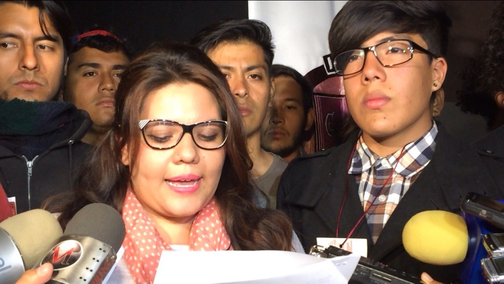 Los estudiantes condicionaron el díalogo con las autoridades educativas.