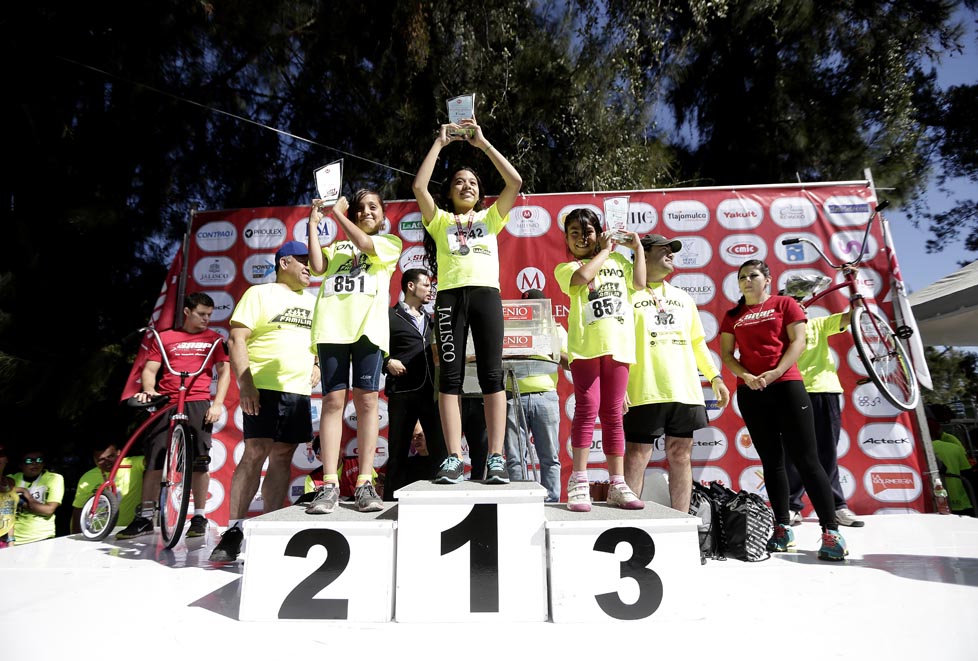 Los ganadores de A Correr Familia