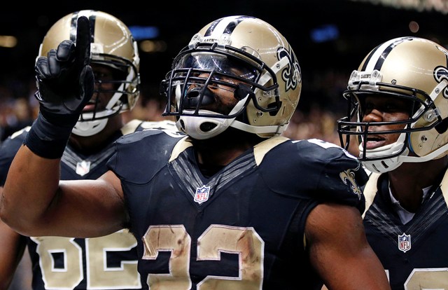 Mark Ingram, corredor de los Santos de Nueva Orleans