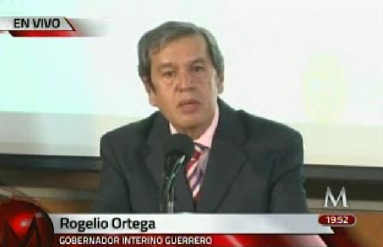 El gobernador interino de Guerrero, Rogelio Ortega, reiteró que su prioridad será encontrar a los 43 normalistas.