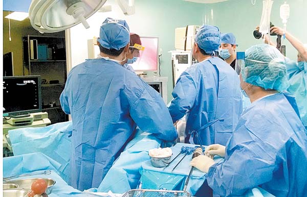 El Incan aplica esta técnica también en otros órganos vitales, como el hígado.