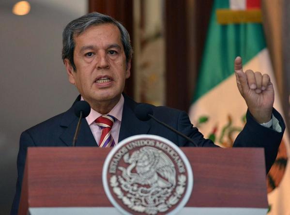 El gobernador interino de Guerrero, Salvador Rogelio Ortega Martínez.