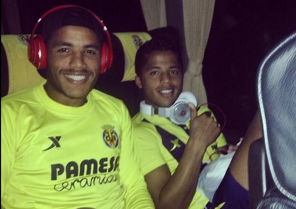 Jonathan y Giovani dos Santos 