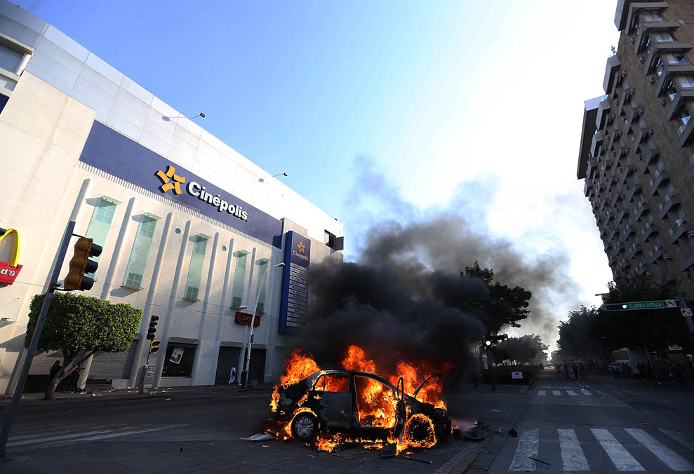 Disturbios en San Juan de Dios